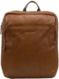 DSTRCT State Street Laptop Backpack 15.6" cognac - H 42 x B 32 x D 12 cm