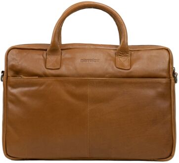DSTRCT State Street Limited Workingbag 17" cognac - H 35 x B 46 x D 6 cm