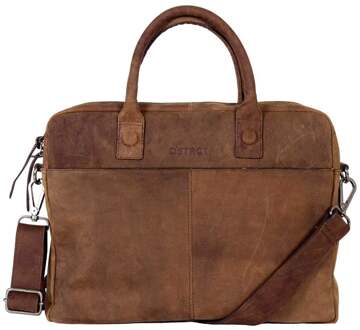 DSTRCT Wall Street Business Laptoptas 15.4'' Brown Bruin