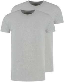Dstrezzed Bronson 2 pack round neck tee bamboo blend - maat S Grijs