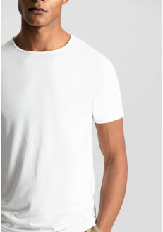 Dstrezzed Bronson 2 pack round neck tee bamboo blend - maat S Wit