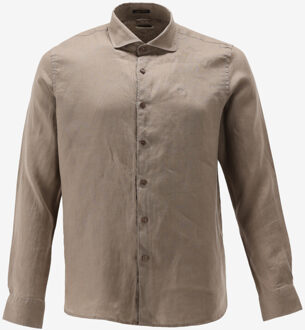 Dstrezzed Casual Shirt BASIC bruin - L;XL;XXL