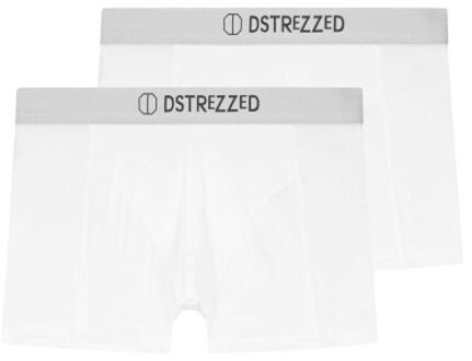 Dstrezzed Chaplin 2 pack boxers bamboo blend - maat S Wit