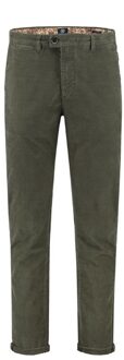 Dstrezzed Chino Pants Washed Ribcord Groen   29