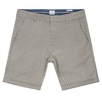 Dstrezzed Chino Short Print Rosy Brown  28 Beige, Bruin