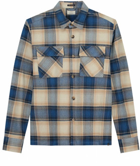 Dstrezzed Corey Overshirt Lange Mouw Dstrezzed , Multicolor , Heren - Xl,L,M,S