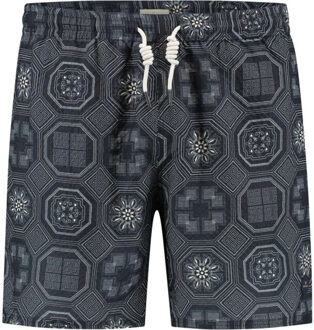 Dstrezzed Ds case aop swimshorts Blauw