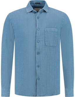 Dstrezzed Ds dandy shirt Blauw - M