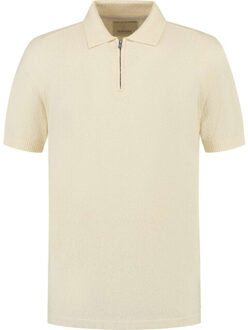 Dstrezzed Ds pettar polo - maat XXL Ecru