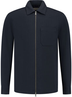 Dstrezzed Ds pike overshirt Blauw - XXL