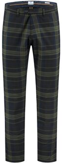 Dstrezzed Fancy Chino Check Donkergroen - 31,32,33,34,