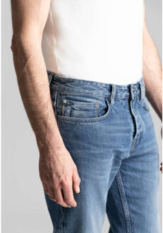 Dstrezzed Gent d loose tapered fit autumn blues Blauw - 31-32