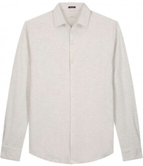 Dstrezzed Kirk shirt melange pique - maat M Veelkleurig