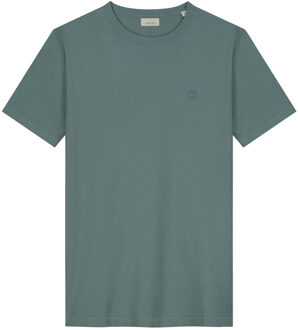 Dstrezzed Knitted T-shirt Zeke Stormy Sea  L Groen