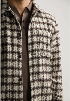 Dstrezzed Lino tc overshirt Veelkleurig