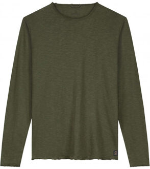 Dstrezzed Newman heavy slub jersey Groen - XXL