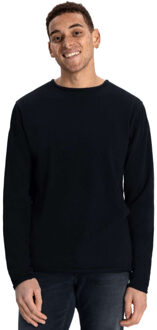 Dstrezzed Newman heavy slub jersey Zwart - L