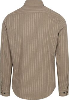 Dstrezzed Overhemd Anthony Streep Beige - L,M,XL,XXL