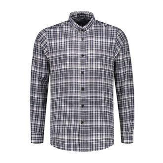 Dstrezzed Overhemd Flanel Overhemd Antra   M Grijs