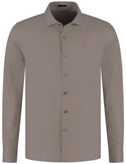 Dstrezzed Overhemd lange mouw 303710 Bruin