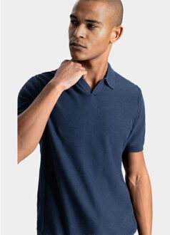 Dstrezzed Polo korte mouw mercury short sleeve polo 420026-nos/649s - maat XL Blauw