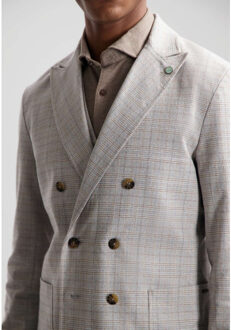 Dstrezzed Rhys double breasted r Blauw - XL