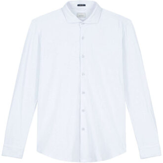 Dstrezzed Shirt fine slub jersey Blauw - M