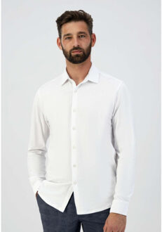 Dstrezzed Shirt fine slub jersey Wit - XXL