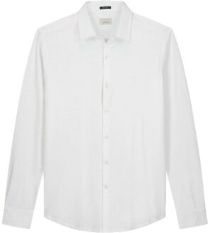 Dstrezzed Shirt fine slub jersey Wit - XXXL