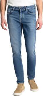 Dstrezzed Sir b tapered fit jeans classic worn blue Blauw - 30-34