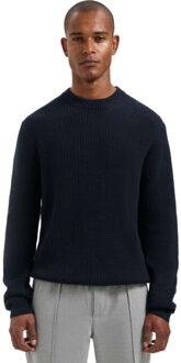 Dstrezzed Stef rib crewneck Blauw