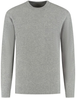 Dstrezzed Stef rib crewneck Grijs - M