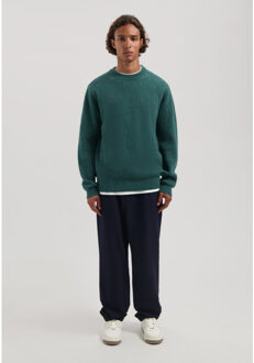 Dstrezzed Stef rib crewneck Groen - L