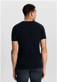 Dstrezzed Stewart slub jersey Zwart