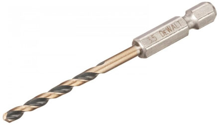 DT20603-QZ | Metaalboor | 3.5 mm | Impact black & gold | Hex - DT20603-QZ