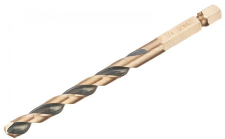 DT20610-QZ | Metaalboor | 7 mm | Impact black & gold | Hex - DT20610-QZ