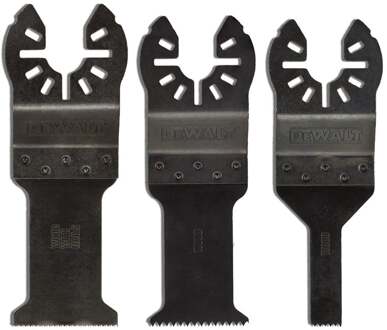 DT20713 3 delige multitool universele zaagbladen set