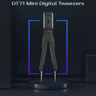 DT71 Mini Digital Tweezers Smart SMD Tester Multimeter Frequency Signal GeneratorPortable LCR Meter Diode Resistor Capacitor