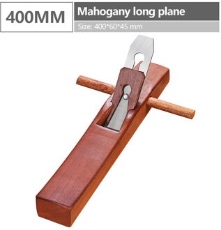 Dtbd Houtbewerking Hand Schaafmachine Hout Schaafmachine Tool Platte Plane Bottom Rand Hout Trimmen Gereedschap Voor Voor Timmerman Houtbewerking Tool 400MM mahonie