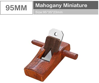 Dtbd Houtbewerking Hand Schaafmachine Hout Schaafmachine Tool Platte Plane Bottom Rand Hout Trimmen Gereedschap Voor Voor Timmerman Houtbewerking Tool 95MM mahonie