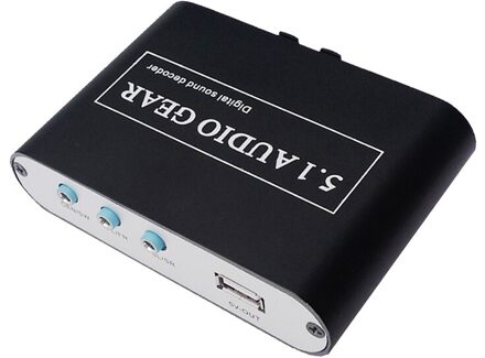 Dts AC3 Digital Audio Sound Decoder 5.1 Analoge Uitgang Sound Decoder Versterker Dolby 5.1 Audio Decoder Eu Plug