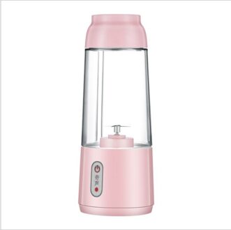 Dtvane Draadloze Elektrische Juicer Cup Voor Thuis Mini Handleiding Sapcentrifuge Usb Opladen Kleine Draagbare Sap Keuken Apparatuur roze