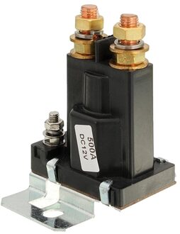 Dual Batterij Isolator Relais Start Op/Off 4 Pin 500A 12V Voor Auto Schakelaar