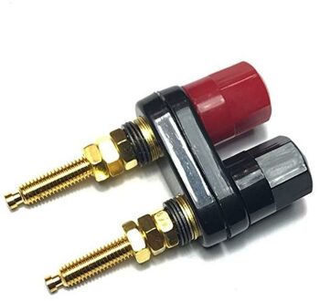 Dual Binding Post Terminal - Speaker / Test Leads Connector - Banana Socket - small