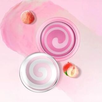 Dual Color Fruit-Inspired Lip Balm - 6 Colors 06# Peach Serenade - 12g