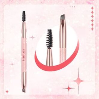 Dual-Ended Eyebrow Brush - Wenkbrauwkwast