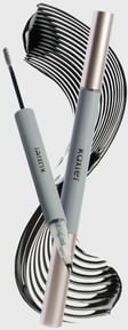 Dual-Ended Freehand Two-Pronged Eyeliner & Mascara - 3 Types 101# Gray Black (2g & 500mg)