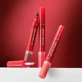 Dual-Ended Lip Gloss & Lip Liner - 5 Colors 04# - 2pcs (3ml + 2.8ml)