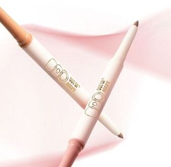 Dual-Ended Sculpt Lip Liner - 2 Colors 01# Naked Apricot (200mg x 2)