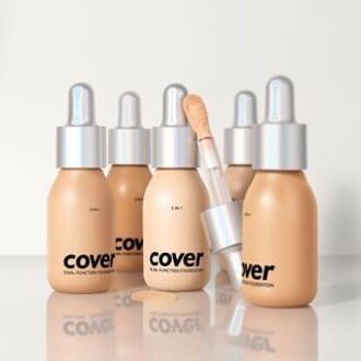 Dual-Function Foundation - 6 Shades 06# Golden - 30ml